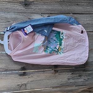 NWT Top Paw Tee and Bandana Set